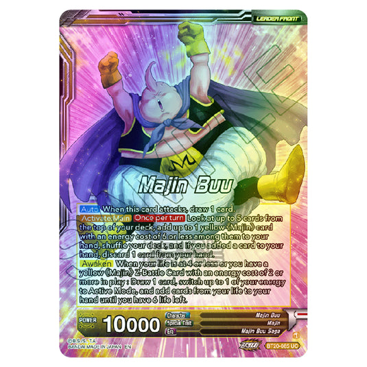 Dragon Ball Super - B20 - Power Absorbed - Majin Buu - BT20-085 (Foil)