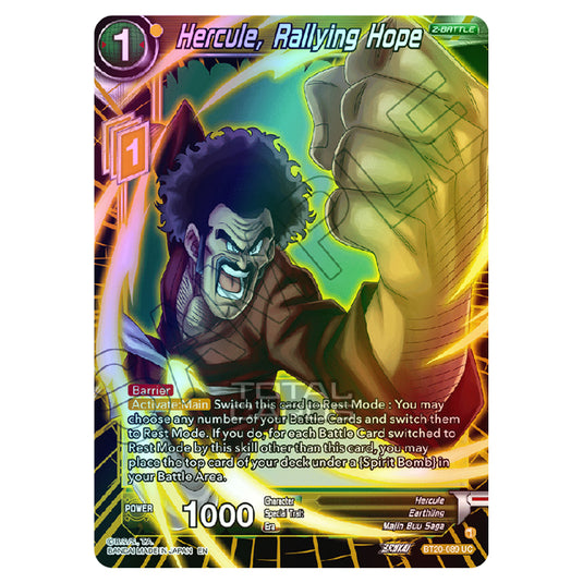 Dragon Ball Super - B20 - Power Absorbed - Hercule, Rallying Hope - BT20-089 (Foil)