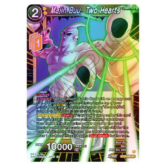 Dragon Ball Super - B20 - Power Absorbed - Majin Buu, Two Hearts - BT20-090 (Foil)