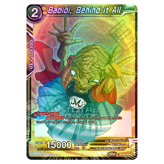 Dragon Ball Super - B20 - Power Absorbed - Babidi, Behind it All - BT20-094 (Foil)