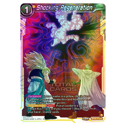 Dragon Ball Super - B20 - Power Absorbed - Shocking Regeneration - BT20-113 (Foil)