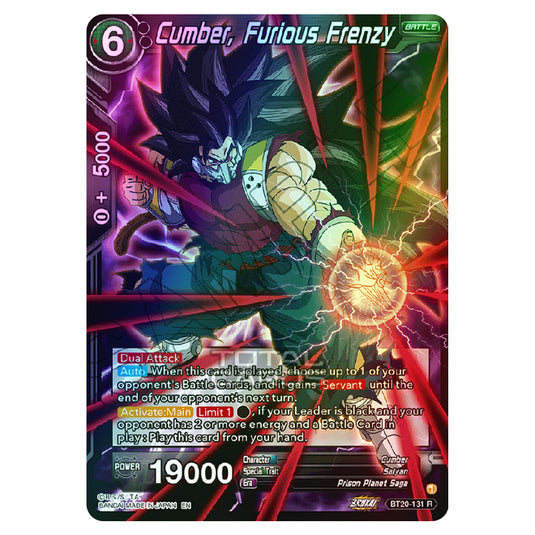 Dragon Ball Super - B20 - Power Absorbed - Cumber, Furious Frenzy - BT20-131 (Foil)