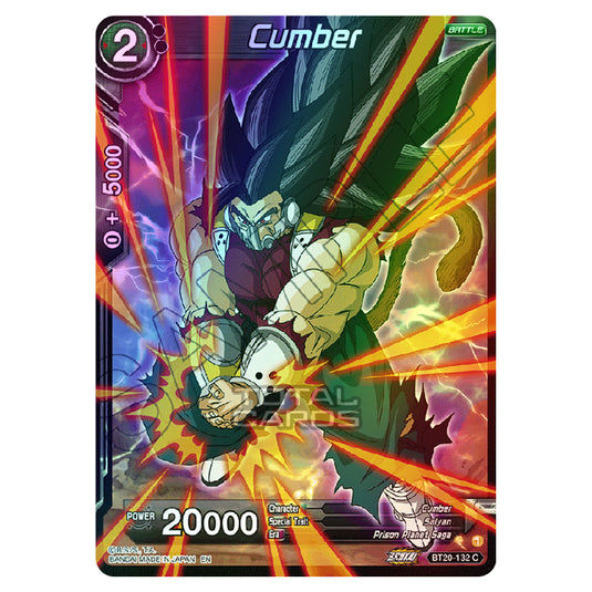 Dragon Ball Super - B20 - Power Absorbed - Cumber - BT20-132 (Foil)