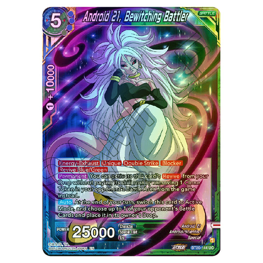 Dragon Ball Super - B20 - Power Absorbed - Android 21, Bewitching Battler - BT20-144 (Foil)