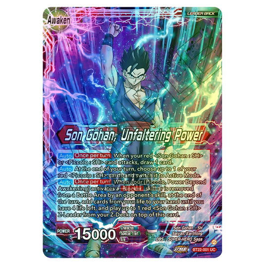 Dragon Ball Super - B22 - Critical Blow - Son Gohan - BT22-001 (Foil)