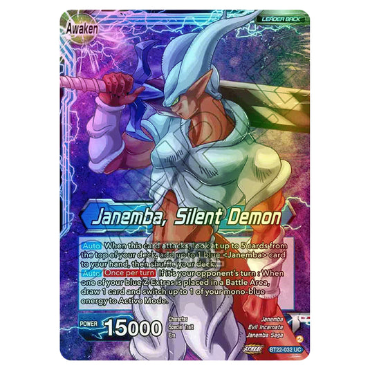 Dragon Ball Super - B22 - Critical Blow - Janemba - BT22-032 (Foil)