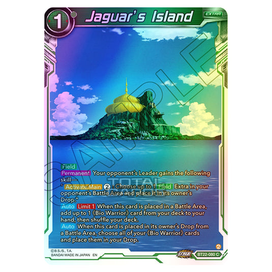 Dragon Ball Super - B22 - Critical Blow - Jaguar’s Island - BT22-080 (Foil)