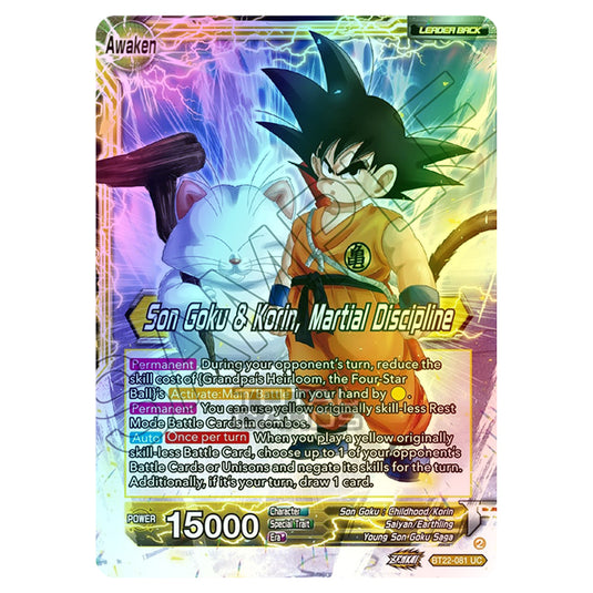 Dragon Ball Super - B22 - Critical Blow - Son Goku - BT22-081 (Foil)