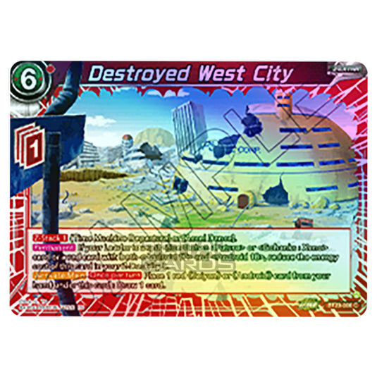 Dragon Ball Super - B23 - Perfect Combination - Destroyed West City - BT23-006 (Foil)