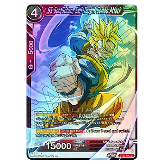 Dragon Ball Super - B23 - Perfect Combination - SS Son Gohan, Self-Taught Combo Attack - BT23-013 (Foil)