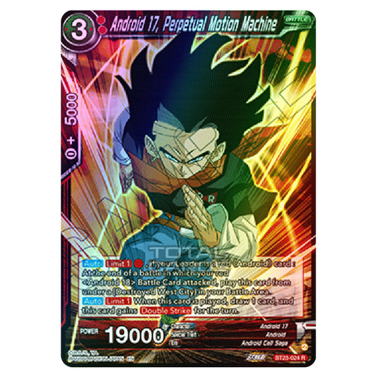 Dragon Ball Super - B23 - Perfect Combination - Android 17, Perpetual Motion Machine - BT23-024 (Foil)