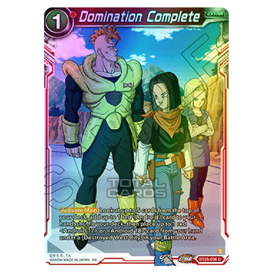 Dragon Ball Super - B23 - Perfect Combination - Domination Complete - BT23-036 (Foil)