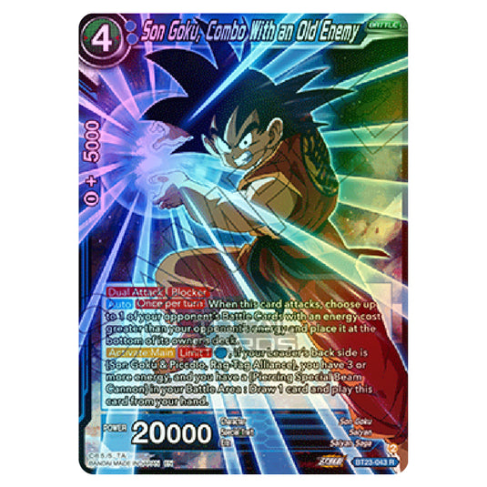 Dragon Ball Super - B23 - Perfect Combination - Son Goku, Combo With an Old Enemy - BT23-043 (Foil)