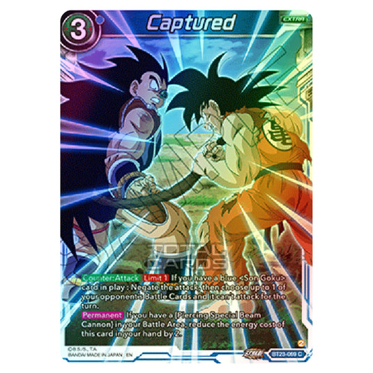 Dragon Ball Super - B23 - Perfect Combination - Captured - BT23-069 (Foil)