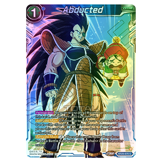 Dragon Ball Super - B23 - Perfect Combination - Abducted - BT23-070 (Foil)