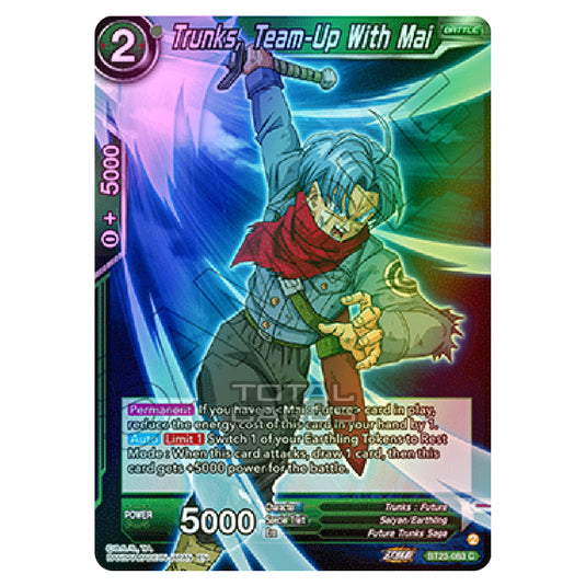 Dragon Ball Super - B23 - Perfect Combination - Trunks, Team-Up With Mai - BT23-083 (Foil)