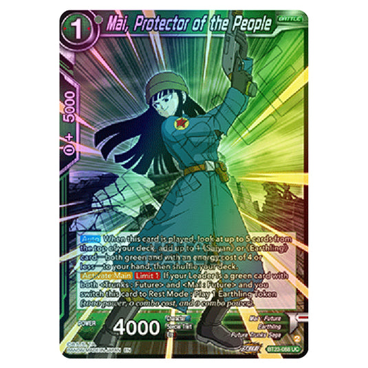 Dragon Ball Super - B23 - Perfect Combination - Mai, Protector of the People - BT23-088 (Foil)