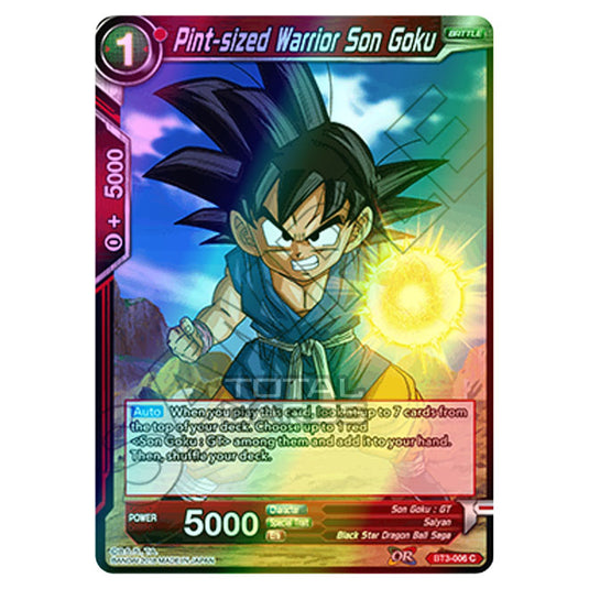 Dragon Ball Super - B03 - Cross Worlds - Pint-sized Warrior Son Goku - BT3-006 (Foil)