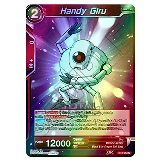 Dragon Ball Super - B03 - Cross Worlds - Handy Giru - BT3-013 (Foil)