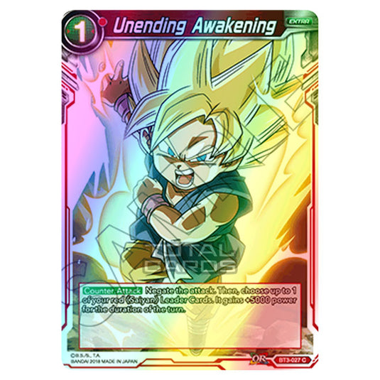 Dragon Ball Super - B03 - Cross Worlds - Unending Awakening - BT3-027 (Foil)