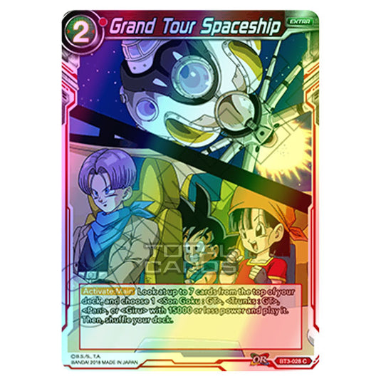 Dragon Ball Super - B03 - Cross Worlds - Grand Tour Spaceship - BT3-028 (Foil)