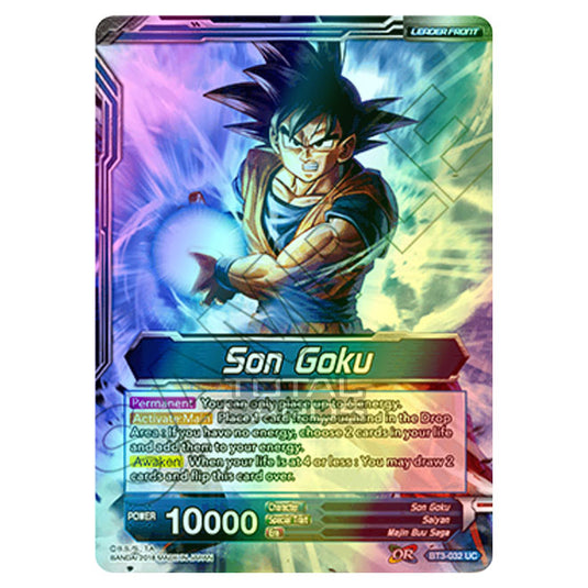 Dragon Ball Super - B03 - Cross Worlds - Son Goku - BT3-032 (Foil)