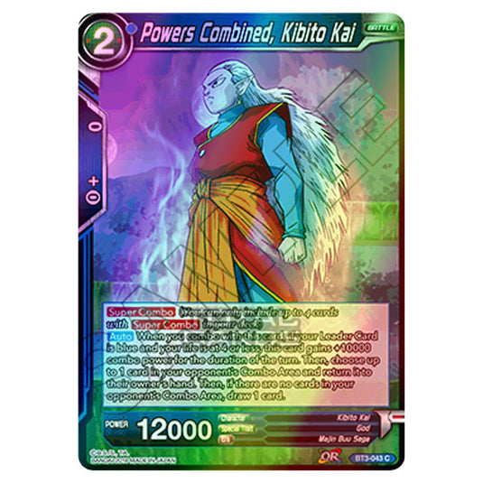 Dragon Ball Super - B03 - Cross Worlds - Powers Combined, Kibito Kai - BT3-043 (Foil)