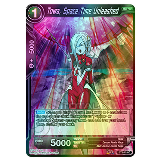 Dragon Ball Super - B03 - Cross Worlds - Towa, Space Time Unleashed - BT3-115 (Foil)