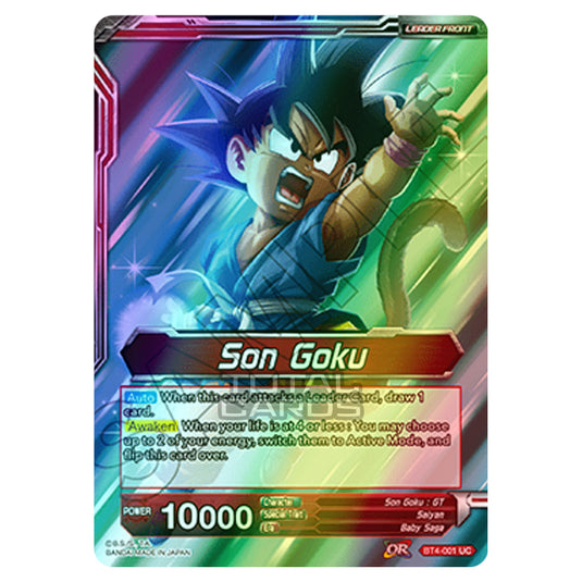 Dragon Ball Super - B04 - Colossal Warfare - Son Goku - BT4-001 (Foil)