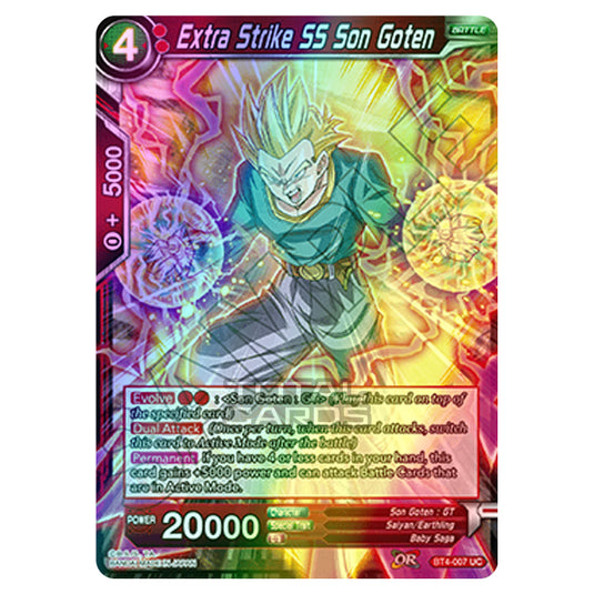 Dragon Ball Super - B04 - Colossal Warfare - Extra Strike SS Son Goten - BT4-007 (Foil)