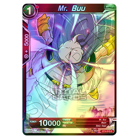 Dragon Ball Super - B04 - Colossal Warfare - Mr. Buu - BT4-015 (Foil)