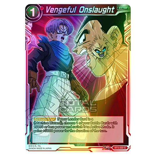 Dragon Ball Super - B04 - Colossal Warfare - Vengeful Onslaught - BT4-022 (Foil)