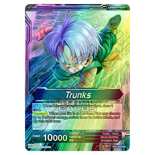 Dragon Ball Super - B04 - Colossal Warfare - Trunks - BT4-023 (Foil)