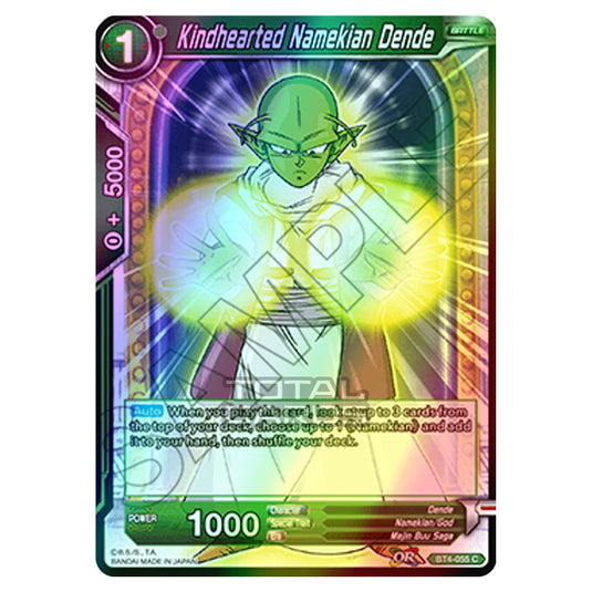 Dragon Ball Super - B04 - Colossal Warfare - Kindhearted Namekian Dende - BT4-055 (Foil)