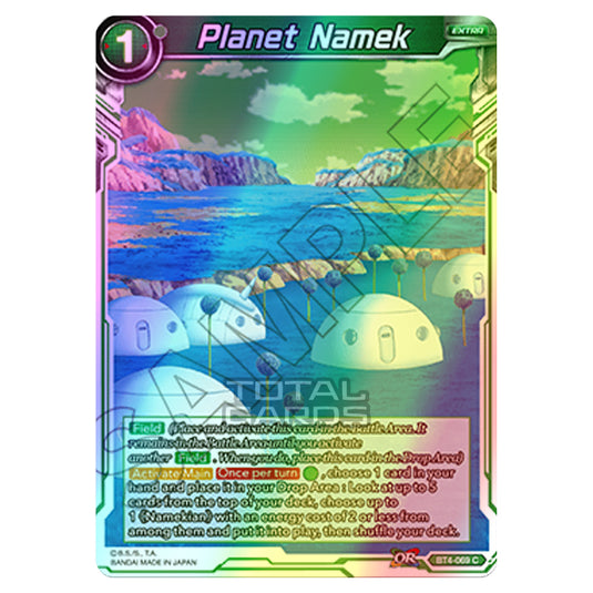 Dragon Ball Super - B04 - Colossal Warfare - Planet Namek - BT4-069 (Foil)