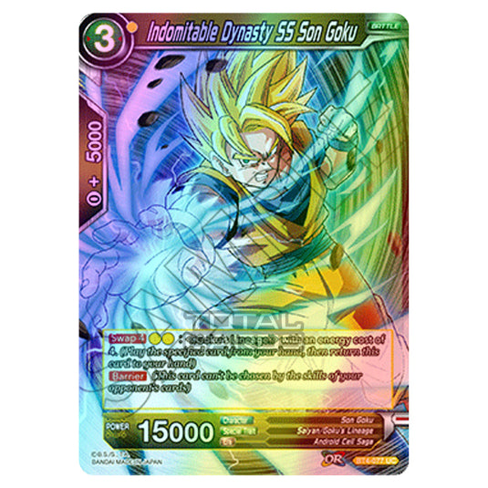 Dragon Ball Super - B04 - Colossal Warfare - Indomitable Dynasty SS Son Goku - BT4-077 (Foil)