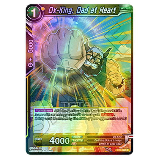 Dragon Ball Super - B04 - Colossal Warfare - Ox-King, Dad at Heart - BT4-088 (Foil)