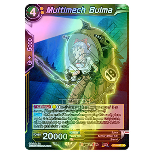 Dragon Ball Super - B04 - Colossal Warfare - Multimech Bulma - BT4-092 (Foil)