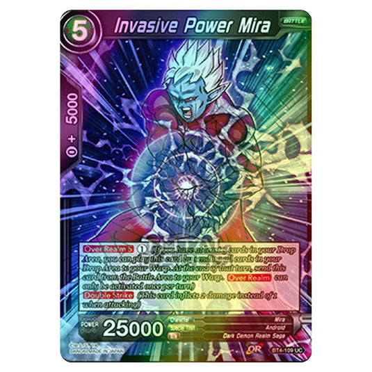 Dragon Ball Super - B04 - Colossal Warfare - Invasive Power Mira - BT4-109 (Foil)