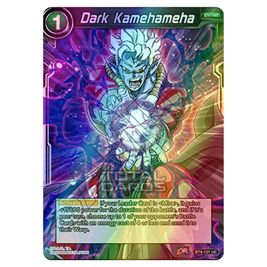 Dragon Ball Super - B04 - Colossal Warfare - Dark Kamehameha - BT4-121 (Foil)