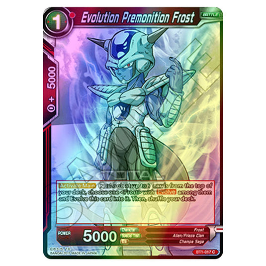 Dragon Ball Super - B01 - Galactic Battle - Evolution Premonition Frost - BT1-017 (Foil)