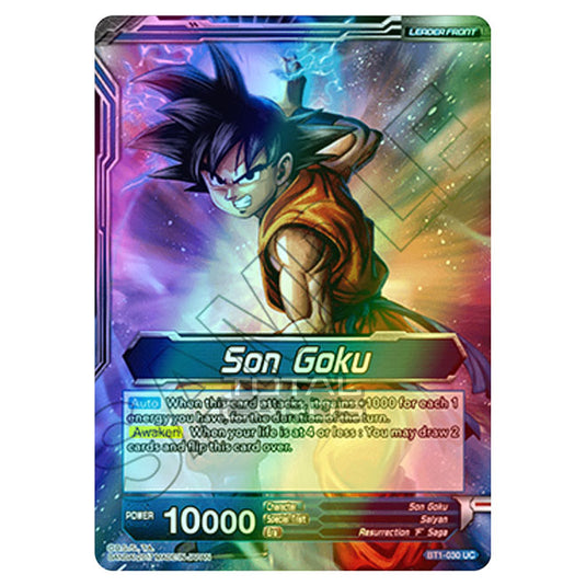 Dragon Ball Super - B01 - Galactic Battle - Son Goku - BT1-030 (Foil)