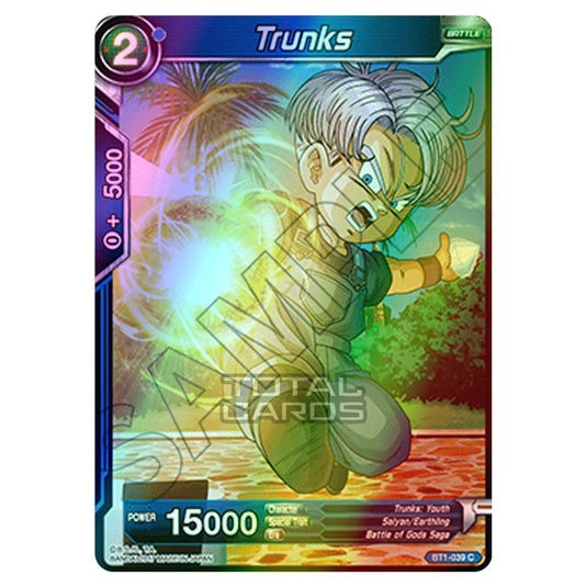 Dragon Ball Super - B01 - Galactic Battle - Trunks - BT1-039 (Foil)