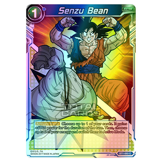 Dragon Ball Super - B01 - Galactic Battle - Senzu Bean - BT1-053 (Foil) Dragon Ball Super - B01 - Galactic Battle - Senzu Bean - BT1-053 (Foil)