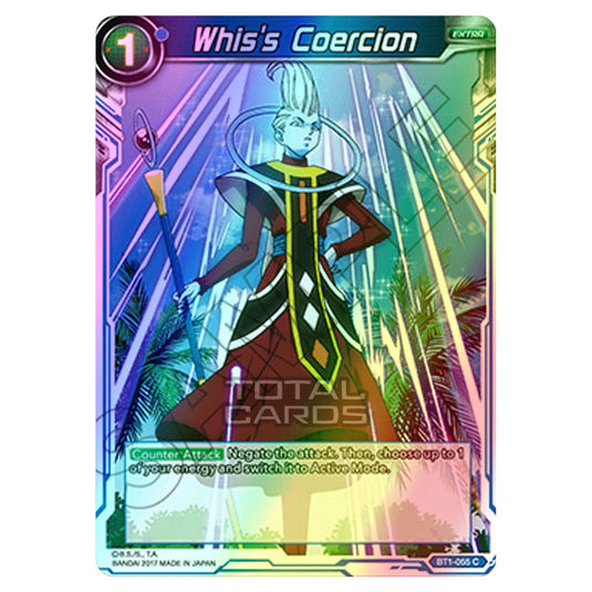 Dragon Ball Super - B01 - Galactic Battle - Whis's Coercion - BT1-055 (Foil)