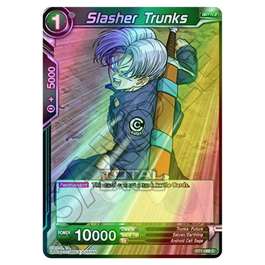 Dragon Ball Super - B01 - Galactic Battle - Slasher Trunks - BT1-068 (Foil)