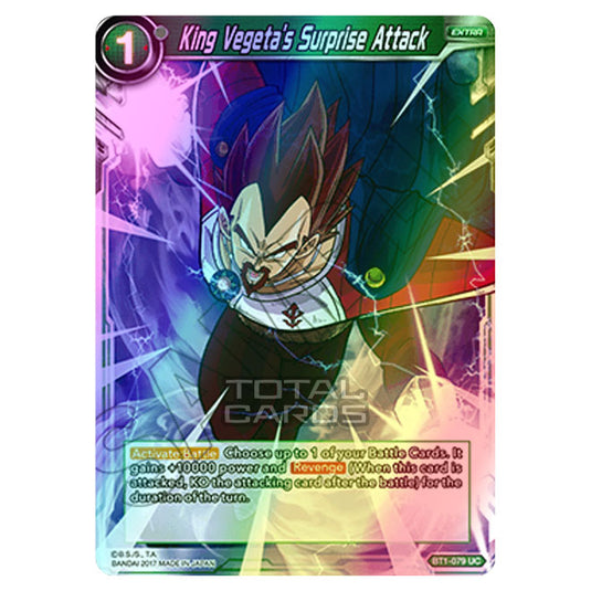 Dragon Ball Super - B01 - Galactic Battle - King Vegeta's Surprise Attack - BT1-079 (Foil)