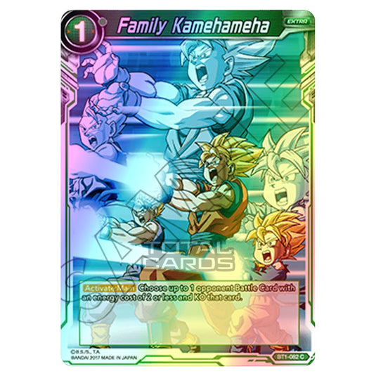 Dragon Ball Super - B01 - Galactic Battle - Family Kamehameha - BT1-082 (Foil)