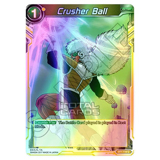 Dragon Ball Super - B01 - Galactic Battle - Crusher Ball - BT1-110 (Foil)