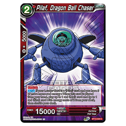 Dragon Ball Super - B10 - Unison Warrior Series - Rise of the Unison Warrior - Pilaf, Dragon Ball Chaser - BT10-020 (Foil)